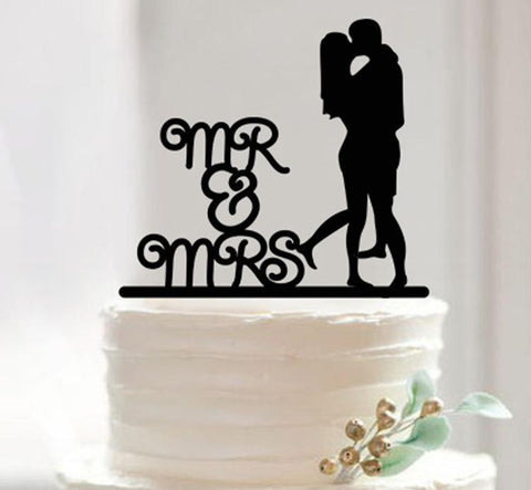 Mr & Mrs Cake Topper - Laser Cut Crafts