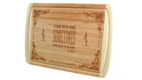 Laser Etched Bamboo Cutting Board - Laser Cut Crafts