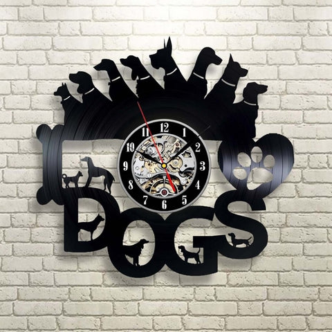 Dogs Wall Clock