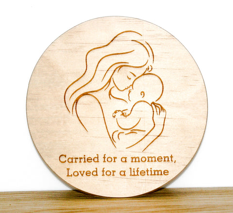 Carried for a moment, Loved for a lifetime. 🤍✨