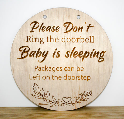 Please Don't Knock Plaque