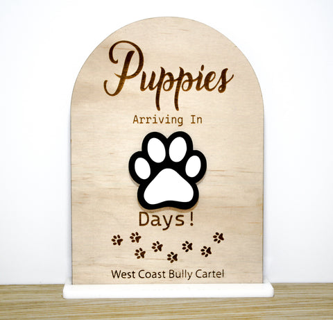 🐾 Puppies Arriving - The Countdown is On! 🐾