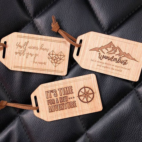 Baggage Tags - Laser Cut Crafts