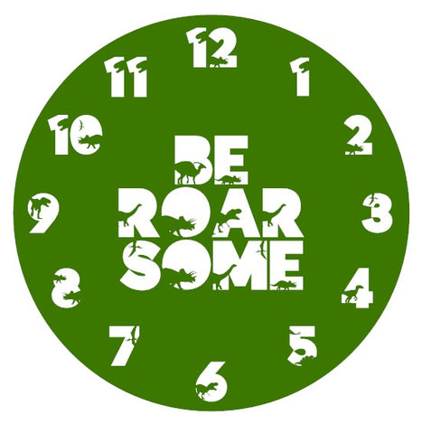 Be Roar-some Clock