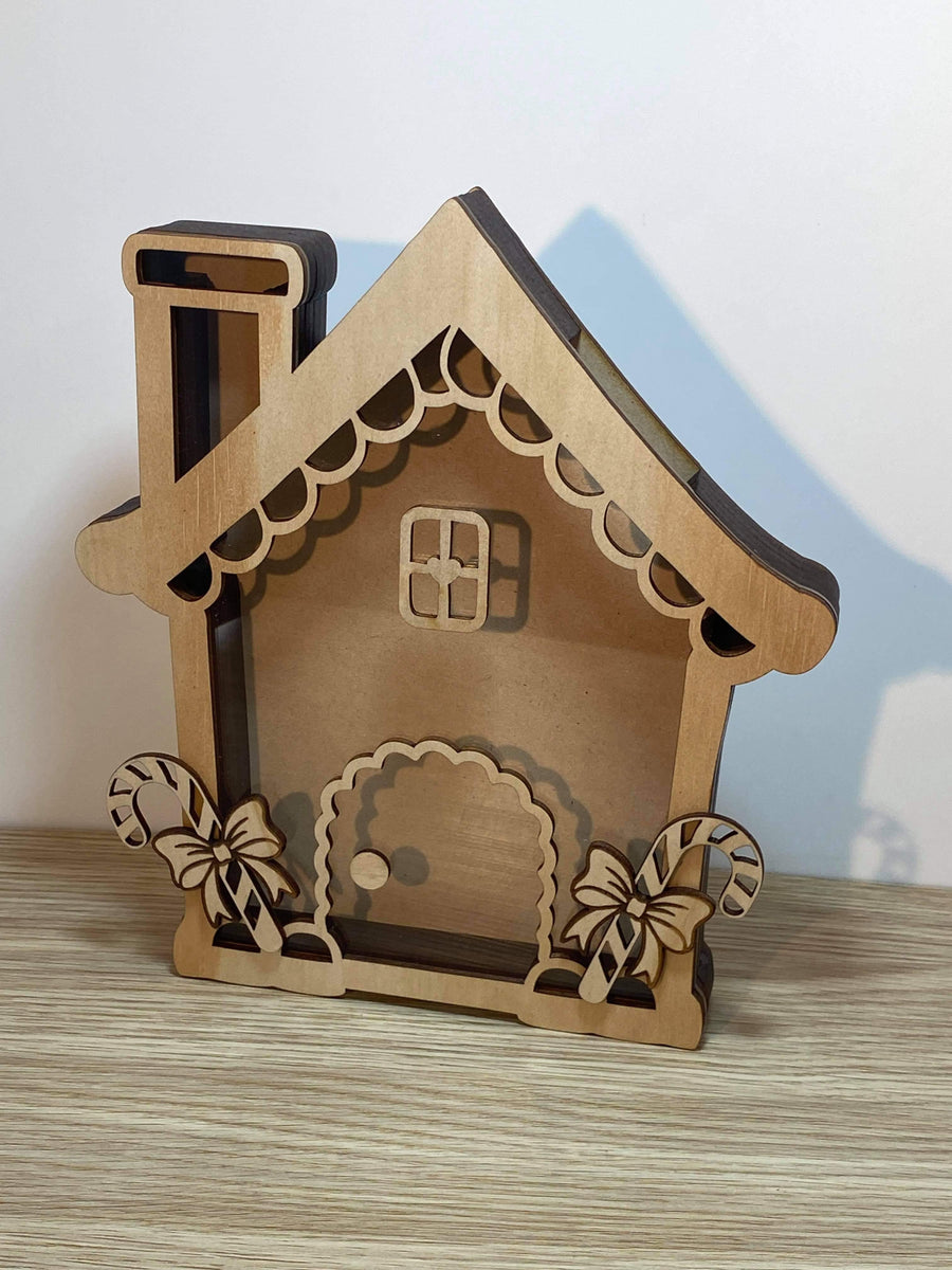 Ginger Bread House drop/money box