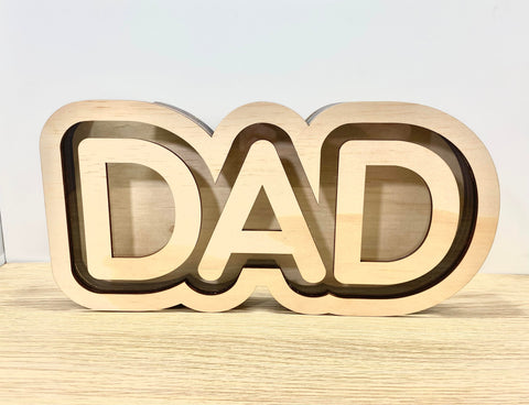 Dad drop/money box