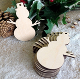 Mixed Christmas Decorations (5 Pack) - Laser Cut Crafts