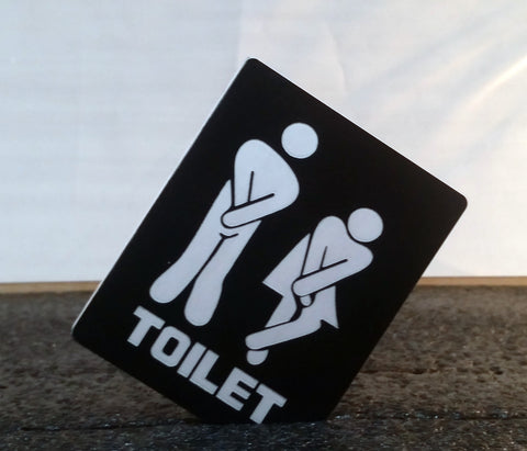Toilet Signs - Laser Cut Crafts
