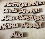 Name Tags - Laser Cut Crafts